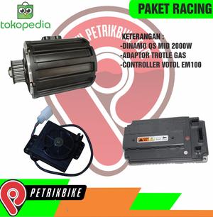 Kit Set Motor Listrik Mid Drive 2000w