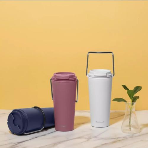 Jual Tumbler Termos Lock N Lock Bucket Hot Cool Ml Lhc Dark Pink Kota Bandung