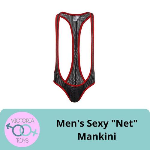 Jual Ready Men S Sexy Net Mankini Lingerie Underwear Pakaian Dalam Sexy Xl Kab Bekasi