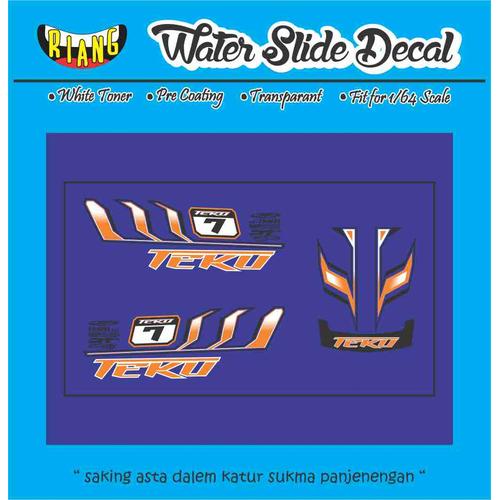 Jual Decal Waterslide Hot Wheels Acceleracers Spectyte Teku Kota Denpasar CCNK Garage