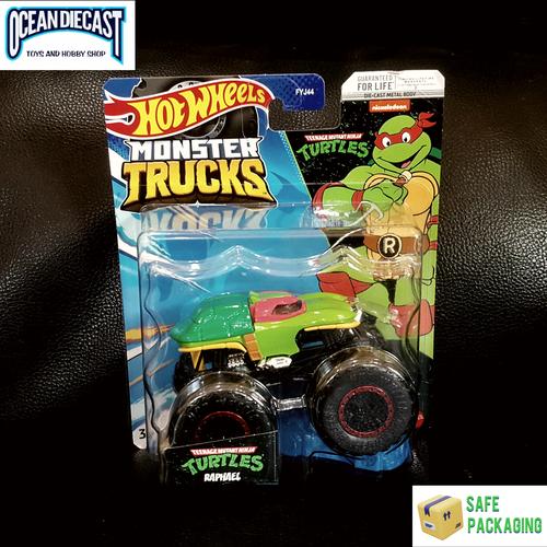 Jual Hot Wheels Monster Trucks Truck Teenage Mutant Ninja Turtles Raphael Kab Sidoarjo