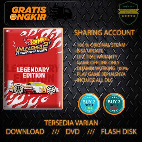 Promo HOT WHEELS UNLEASHED 2 TURBOCHARGED LEGENDARY PC GAME STEAM ORIGINAL DL Kota Depok
