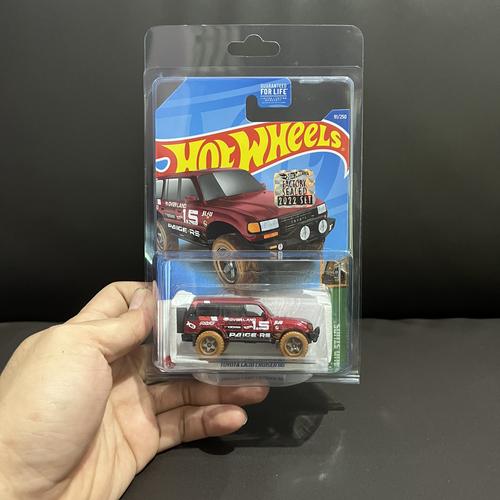 Jual Hot Wheels Toyota Land Cruiser Red Kroger Exclusive Recolor Fs Kota Surabaya