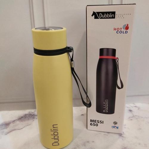 Jual TERMOS DUBBLIN HOT COLD MESSI Ml Ml TERMOS STAINLESS STELL Abu Abu Ml