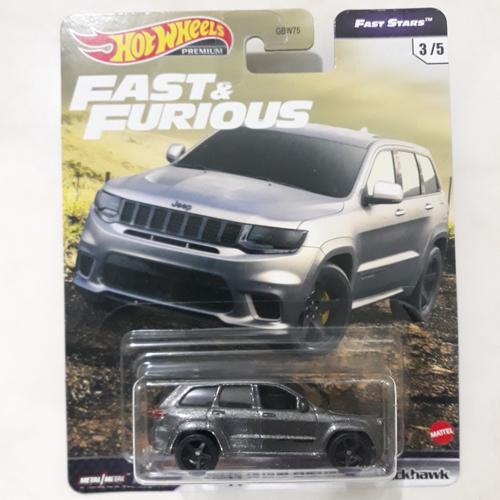Jual Hot Wheels Jeep Grand Cherokee Trackhawk Premium Fast And Furious Grey Kab Semarang