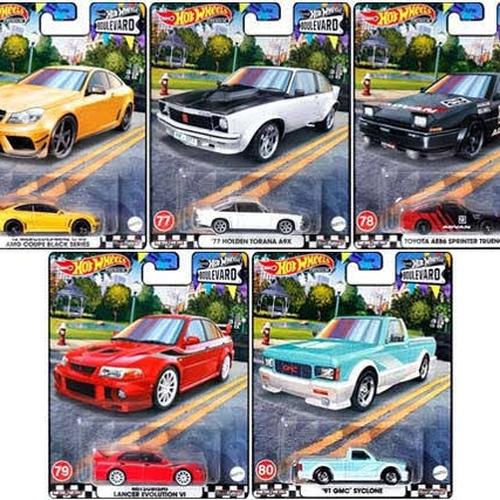 Jual HOT WHEELS BOULEVARD MIX R SET LANCER EVOLUTION TOYOTA AE86 HOLDEN Kota Denpasar