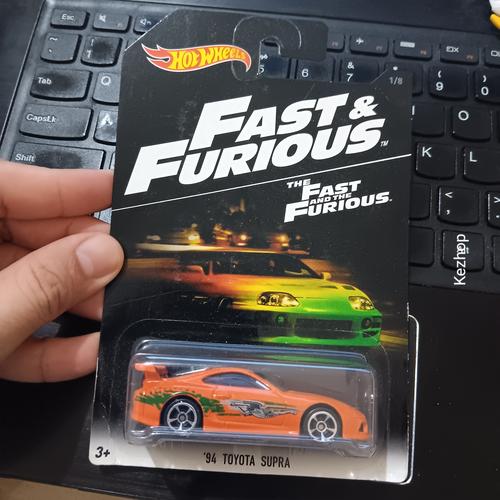 Jual Hot Wheels Fast Furious Toyota Supra Oranye Not Mint Kota Surabaya Kezhop Garage