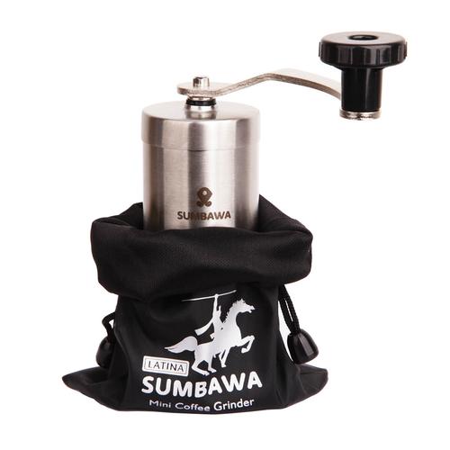Jual Latina Sumbawa Sumba Mini Handy Coffee Grinder Gilingan Kopi Manual Burrs Keramik