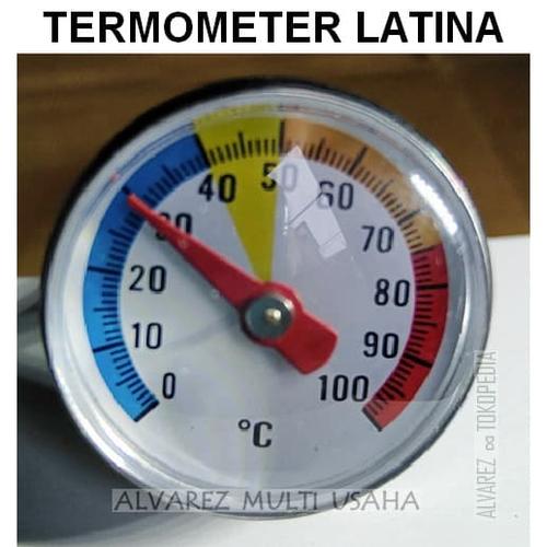 Jual THERMOMETER KOPI LATINA GOOSENECK PITCHER HONAI KETTLE ANALOG