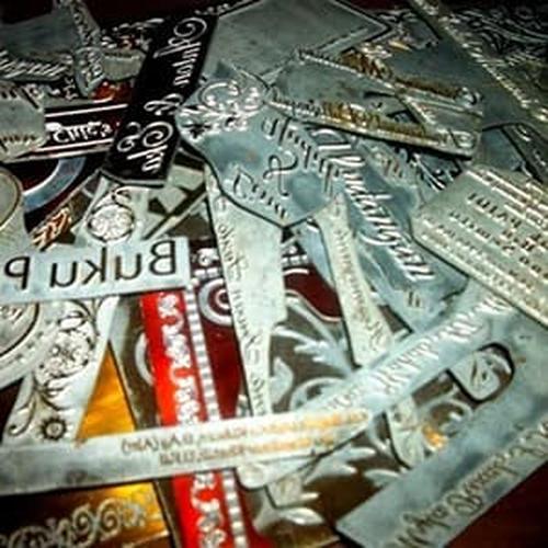 Jual Plat Klise Matras Hot Print Poly Emboss Nama Mempelai Hot Foil POLY Jakarta Timur