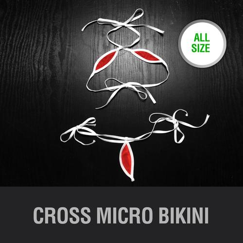 Jual Micro Bikini Transparan Thong G String Bra Set Lingerie Transparan
