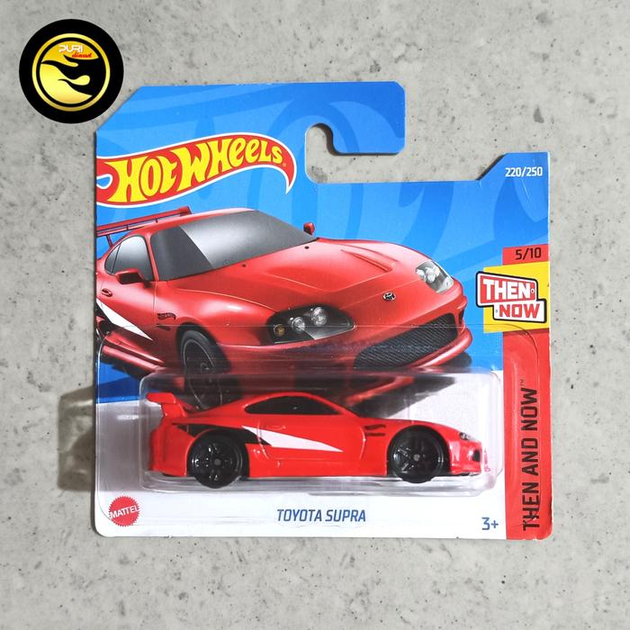 Jual HOT WHEELS HOTWHEELS TOYOTA SUPRA THEN AND NOW 5 10 RED MERAH 2022 Kota Semarang
