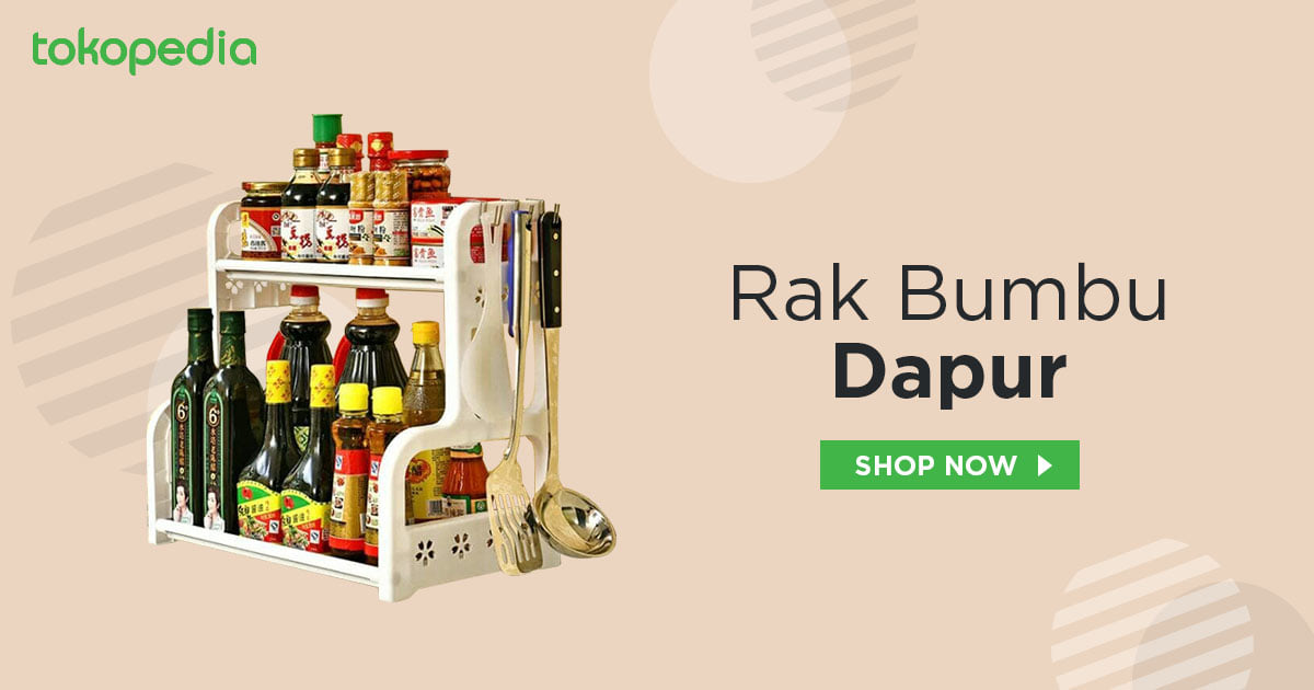 rak bumbu dapur
