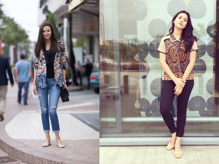 Mix and Match Batik untuk Tampilan Kasual