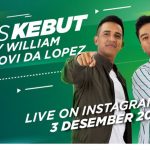Catat Jadwal Tokopedia Live #KelasKebut Bersama Boy William & Andovi da Lopez!