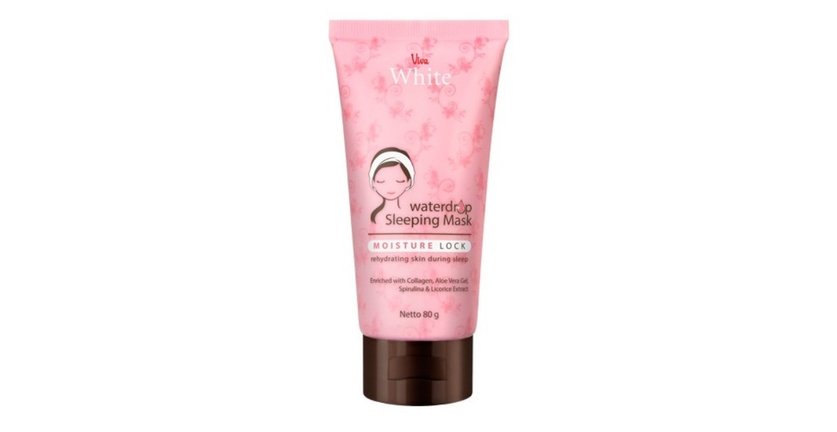 Review Viva Waterdrop Sleeping Mask: Kulit Sehat, Lembap dan Cerah