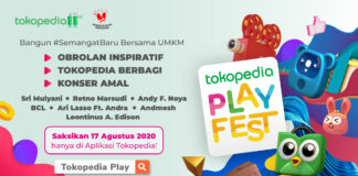 Rayakan Semangat Baru Bersama Tokopedia Play Festival!