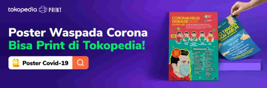 CETAK POSTER COVID ONLINE
