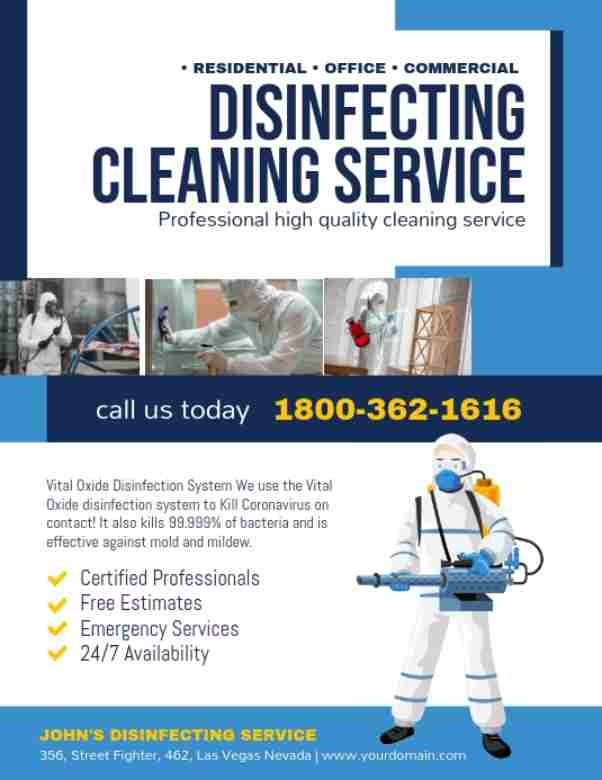 Poster Disinfektan