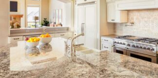 7 Model Meja Dapur Granit, Minimalis dan Elegan untuk Dapur