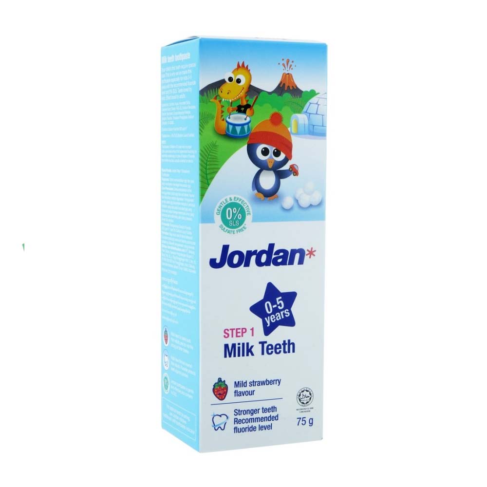 4 Jordan Oral Care Kids Toothpaste