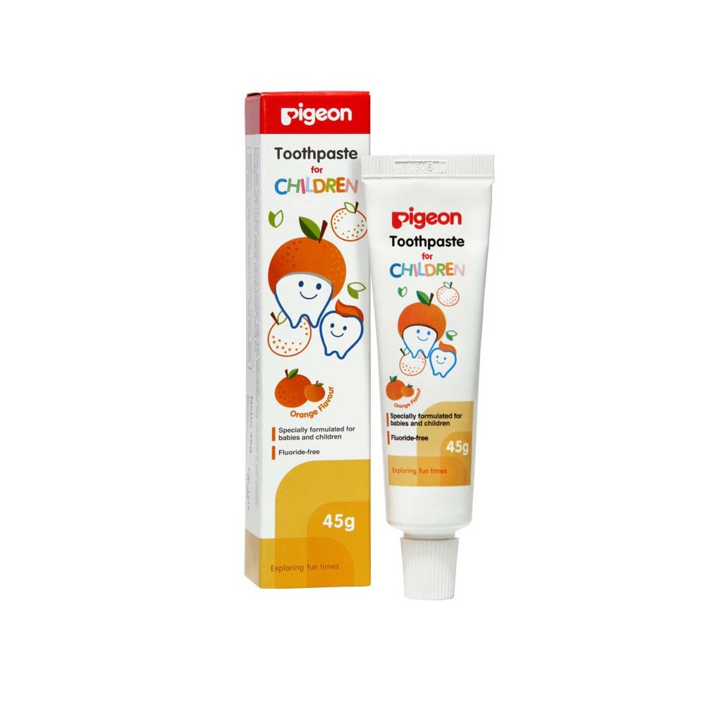 7 PIGEON Toothpaste Orange