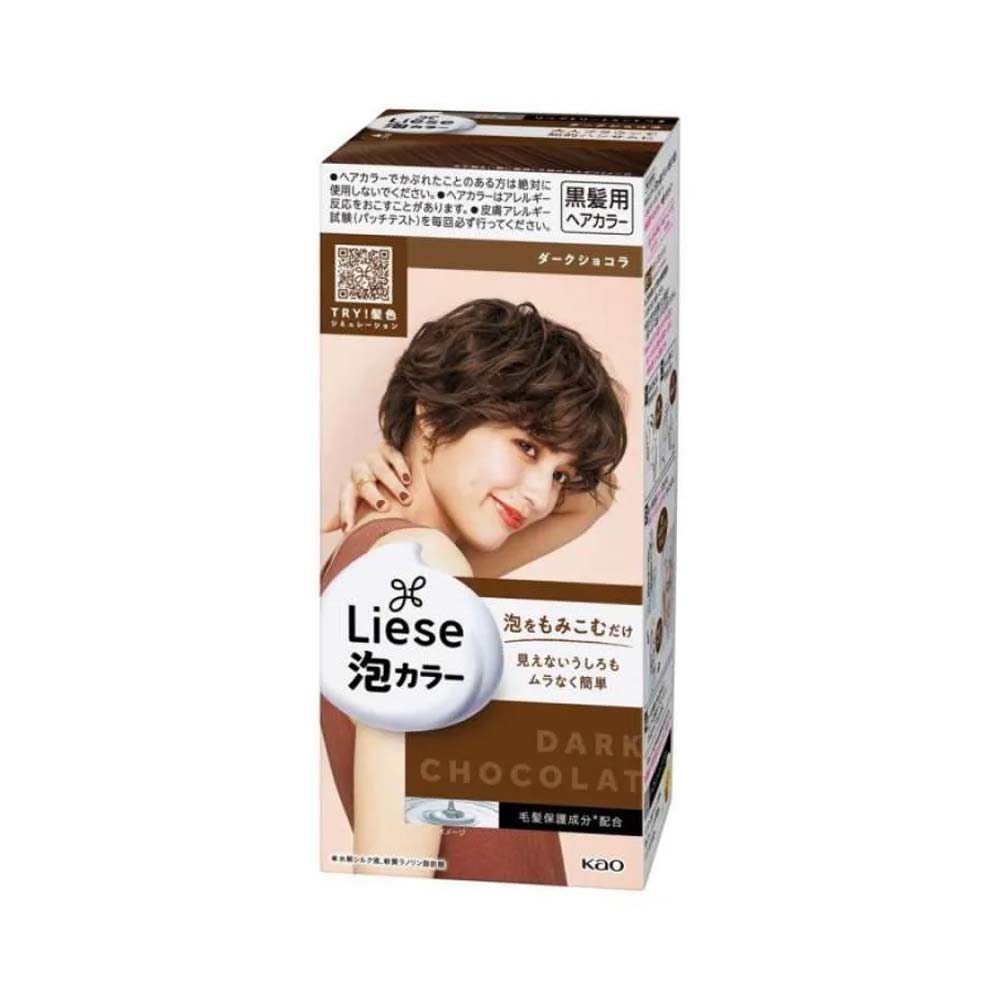 6 Liese Bubble Hair Color Foam Dark Chocolate