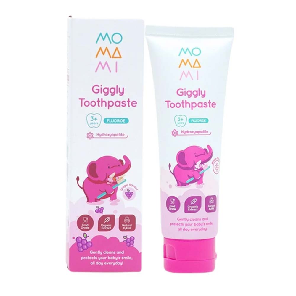 10 Momami Giggly Toothpaste Flouride