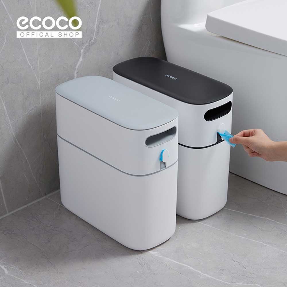 1 ECOCO Simple Zip Trash Can