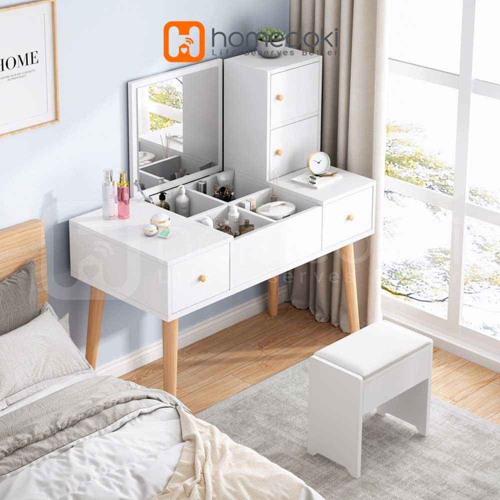 1 Homedoki Meja Rias Minimalis
