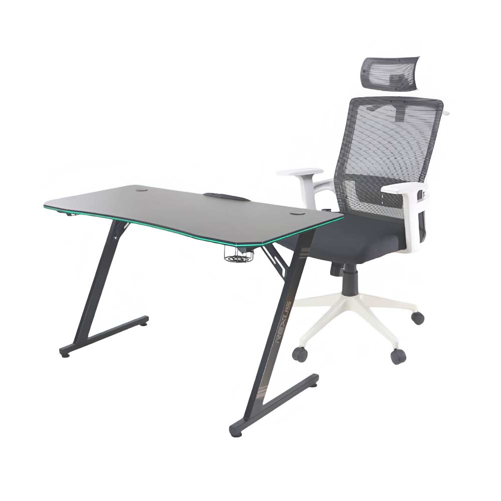 3 Rexus Ergonomic Chair NC 1 Dira Gaming Desk