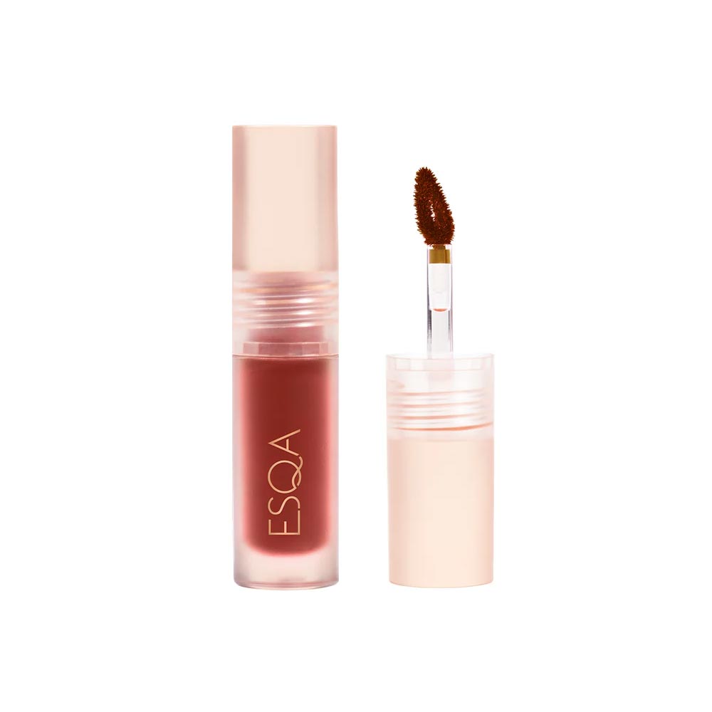 3 ESQA Slick Drip Serum Lip Tint Burnt Chestnut