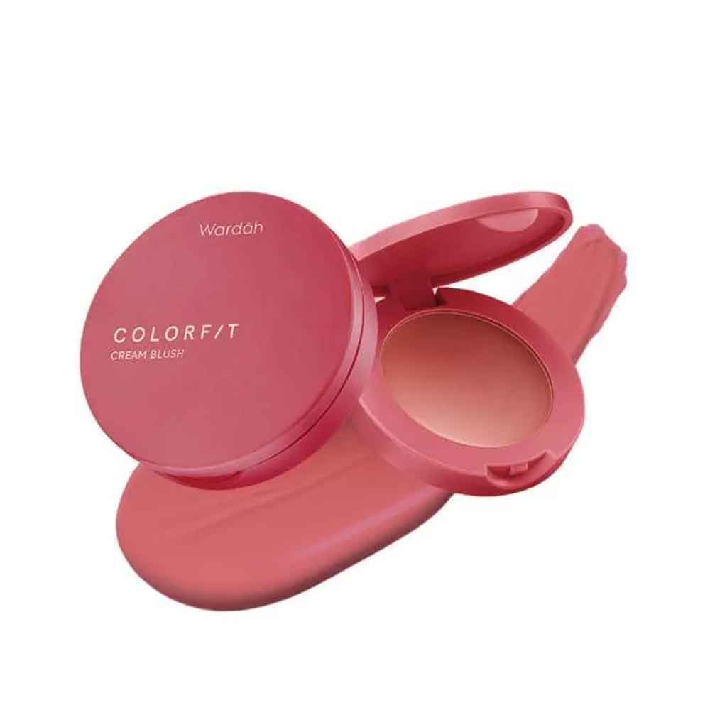 1 Wardah Colorfit Cream Blush