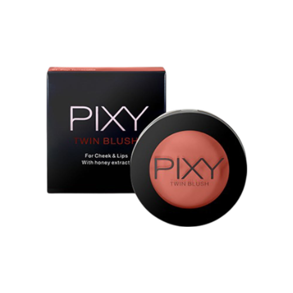 5 PIXY Twin Blush Pop Terracotta