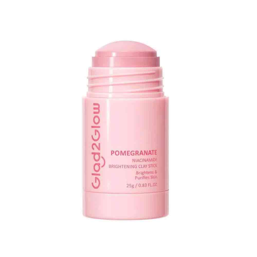 1 Glad2Glow Pomegrante Niacinamide Brightening Clay Stick