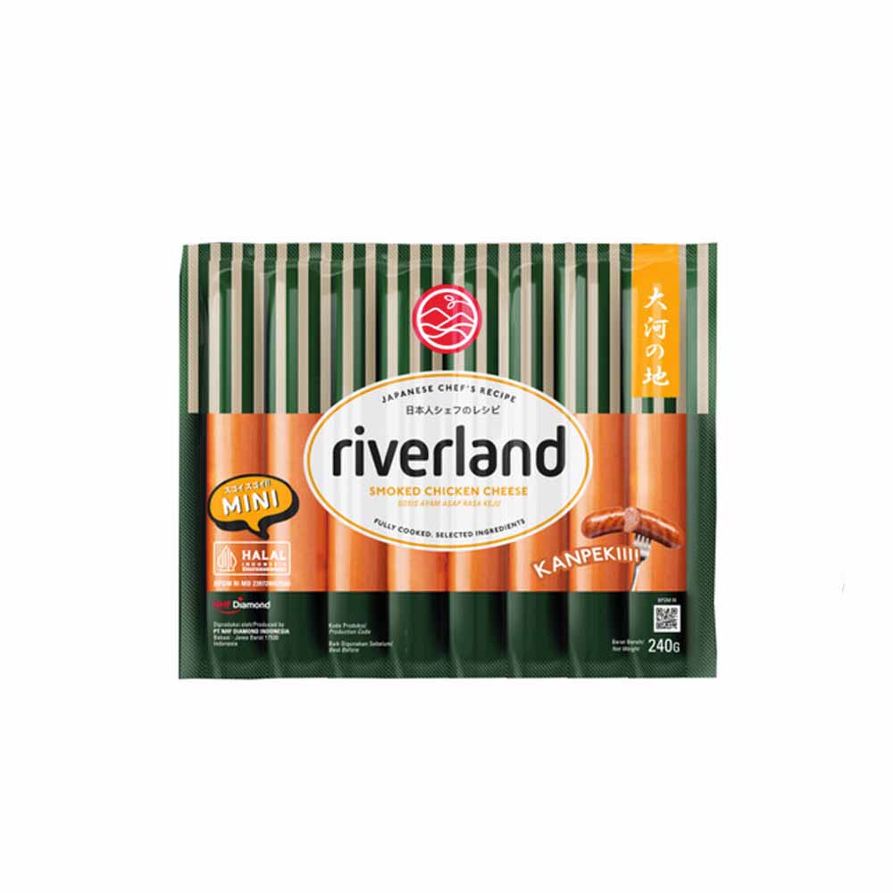 4 Riverland Mini Smoked Chicken Cheese Sausage
