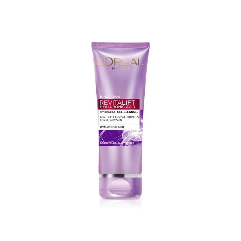 10 LOreal Paris Revitalift Hyaluronic Acid Hydrating Gel Cleanser