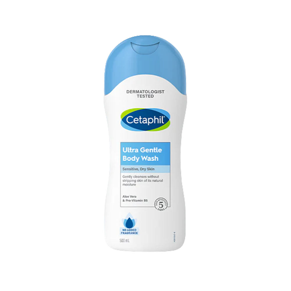 5 Cetaphil Ultra Gentle Body Wash