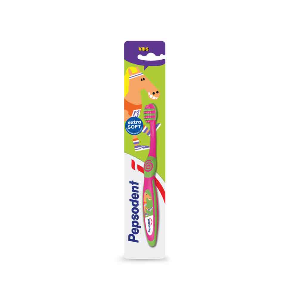 2 Pepsodent Kids Toothbrush Sikat Gigi Anak Extra Soft