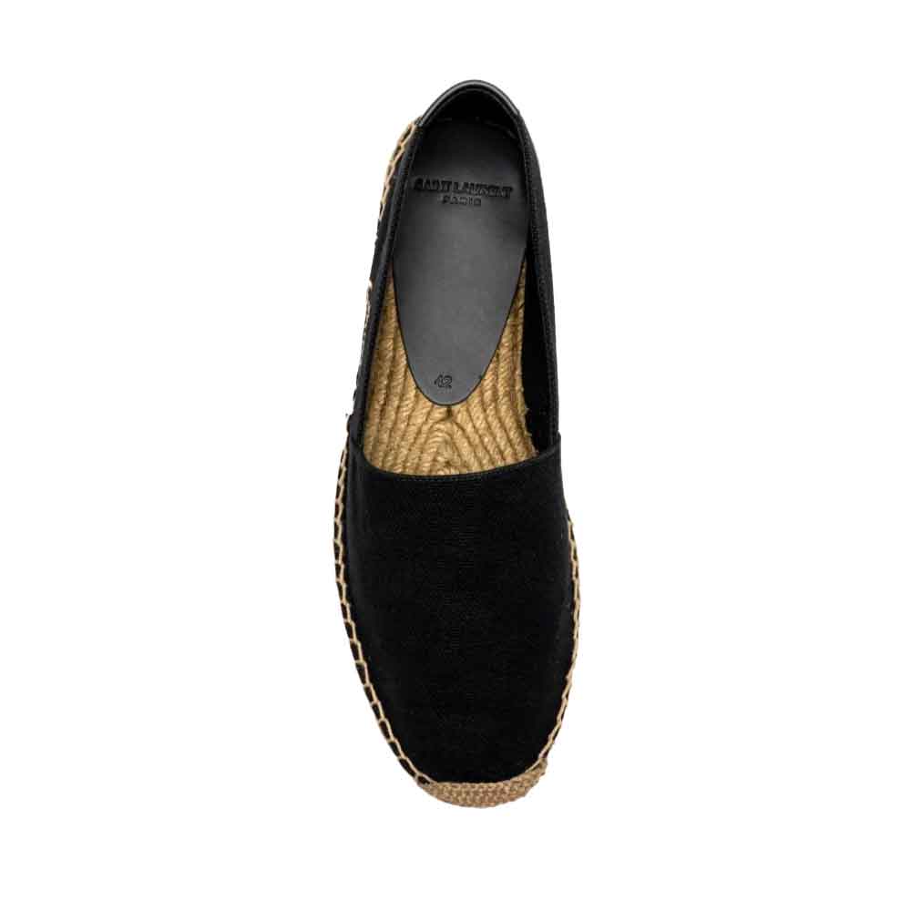 7 Saint Laurent Embroidered Espadrilles in Canvas