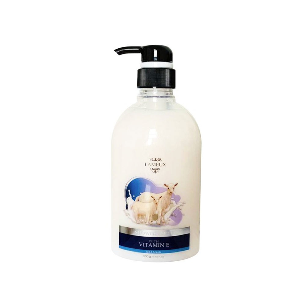 8 Fameux Whitening Shower Scrub Goat