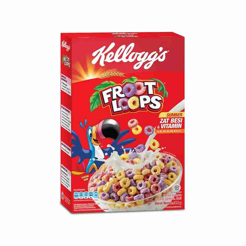 1 Kelloggs Froot Loops Sereal