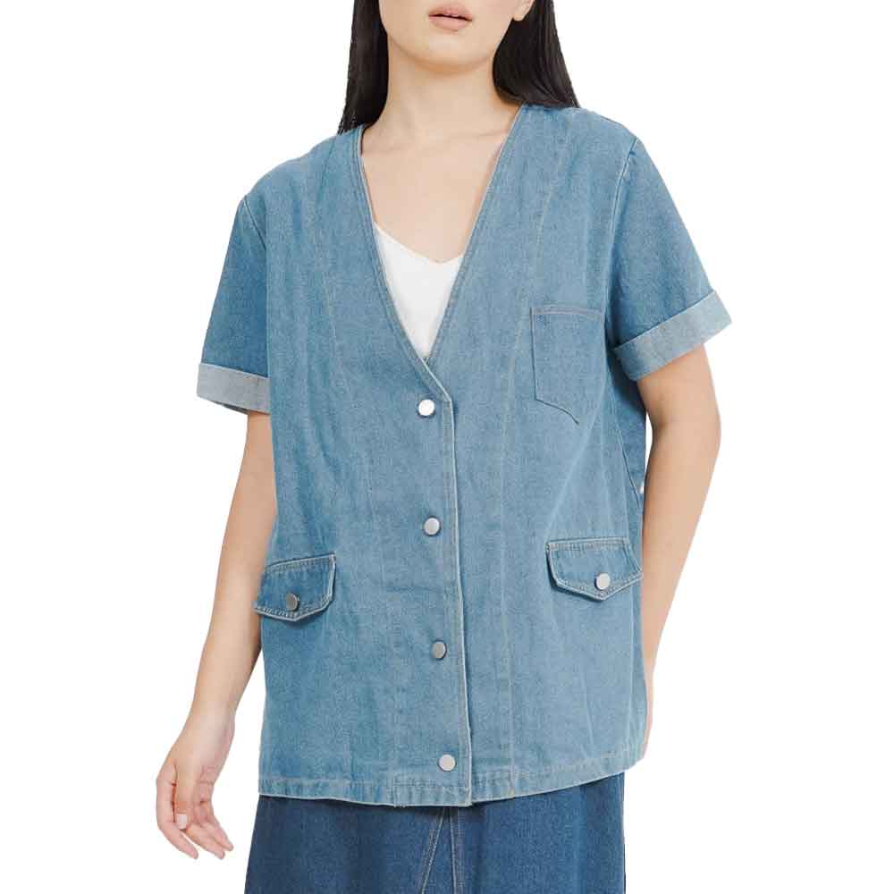 7 This Is April Sevyn Top Denim