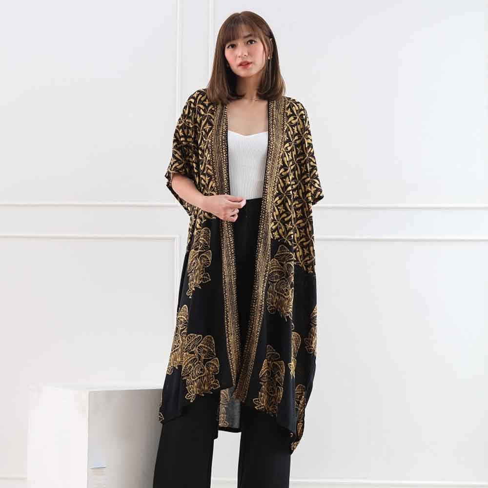 2 Batik Universal Long Kimono Outer