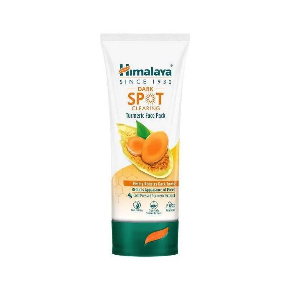 4 Himalaya Dark Spot Treatment Turmeric Face Mask