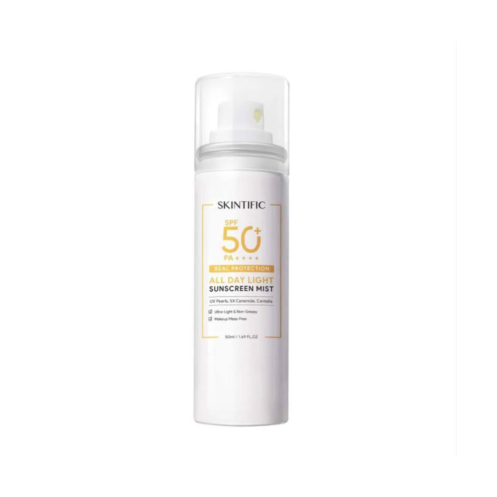 5 SKINTIFIC All Day Light Sunscreen Mist