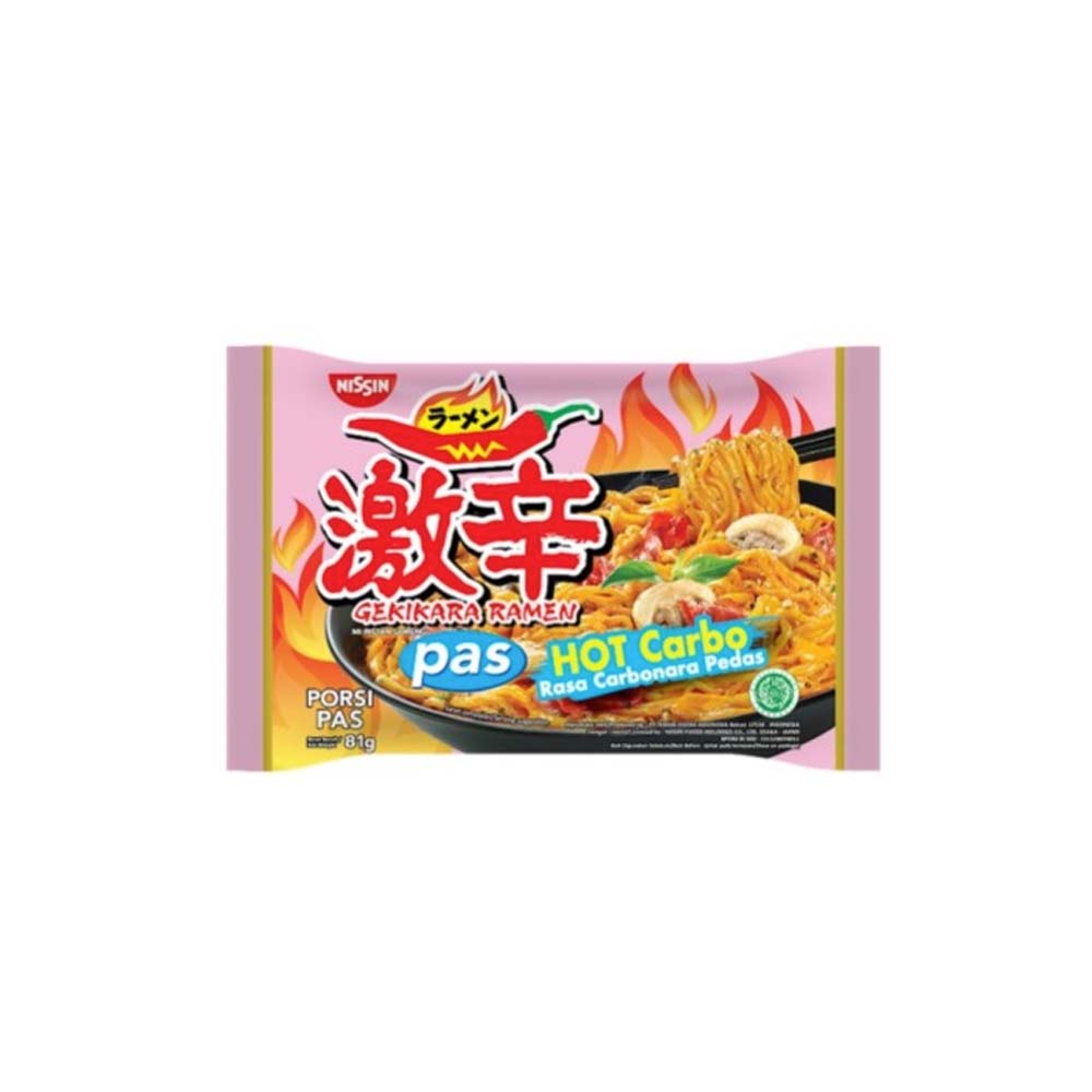 3 Nissin Gekikara Ramen PAS Hot Carbonara