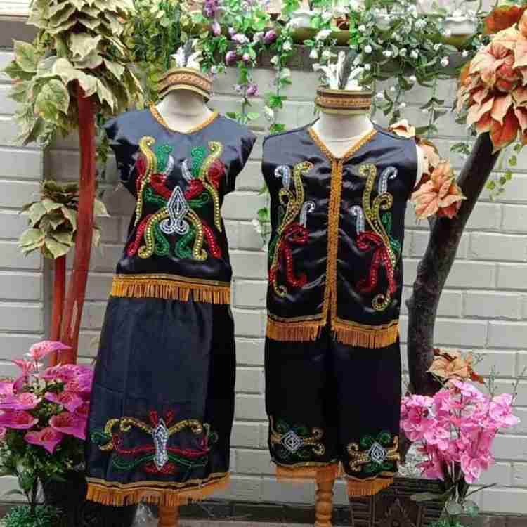 6 Baju Adat Dayak