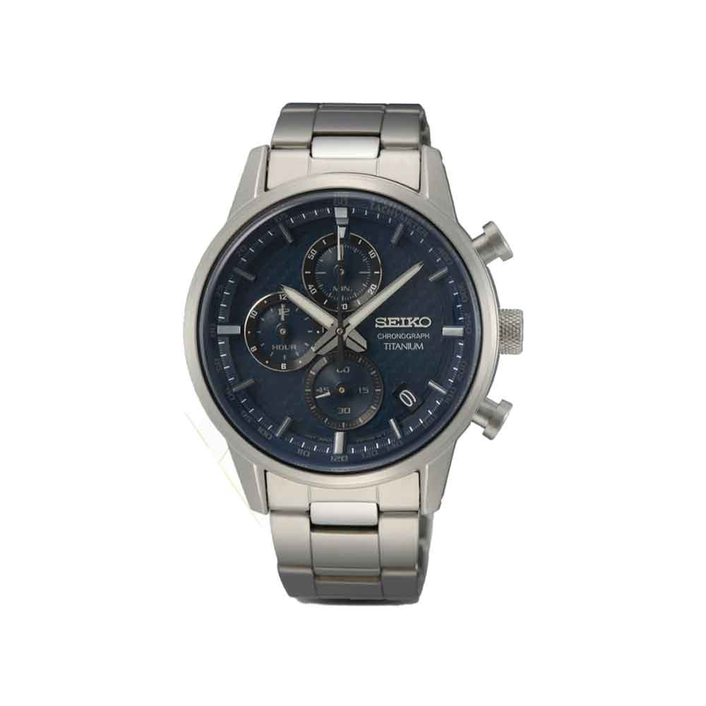 6 Seiko Chronograph Titanium SSB387P1