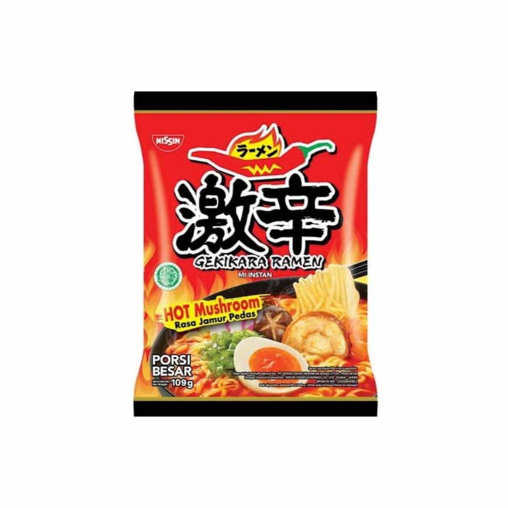 1 Nissin Gekikara Ramen Hot Mushroom